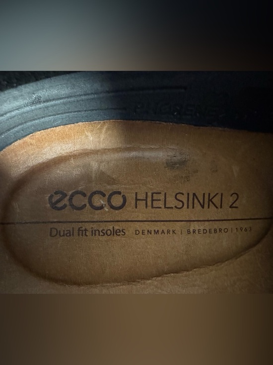 Ecco Helsinki 2.0 Bike Toe Derby Black Leather Size 46 / 12-12.5 main image 4